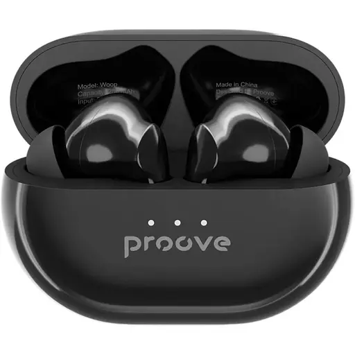 Беспроводные наушники Proove Woop TWS with ANC black glossy