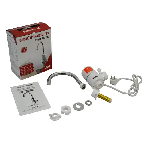 Проточний водонагрівач Grunhelm EWH-1X-3G - фото 3