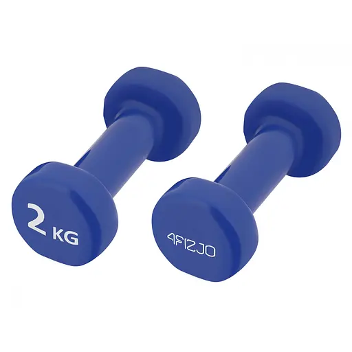 Гантели виниловые 4FIZJO 2 x 2 кг 4FJ0195 (P-5907739311979) - фото 4