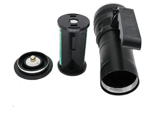 Фонарик аккумуляторный ручной BL-801 (Черный) - фото 6