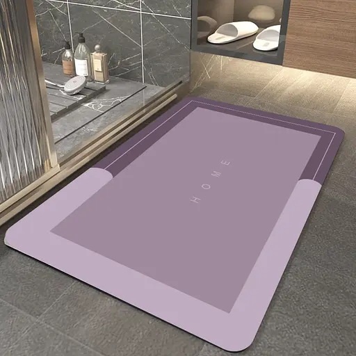 Диатомитовый коврик Aquarius Home для ванной Суперпоглощающий 50х80 см