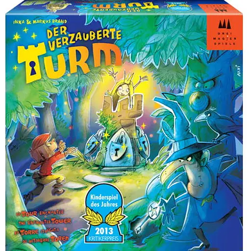 Настольная игра Drei Magier Spiele Заколдованная башня (Der verzauberte Turm) (нем.) (PS022) - фото 1