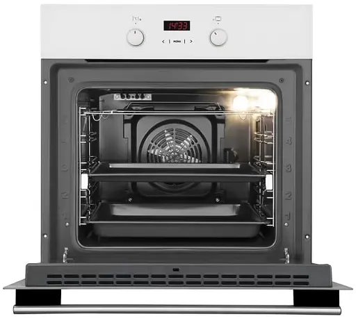 Духовой шкаф электрический Hansa 65 л A дисплей конвекция белый - фото 3
