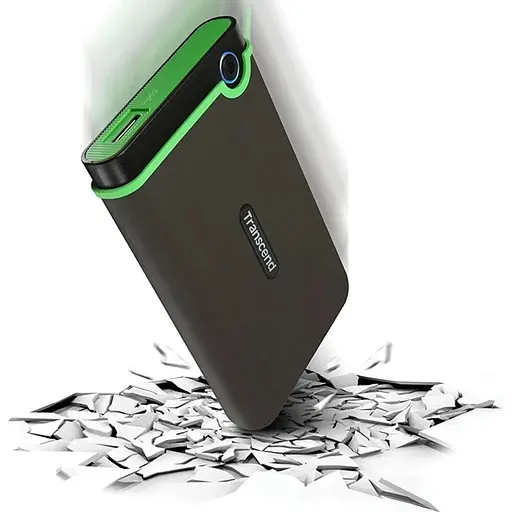 Зовнішній жорсткий диск Transcend StoreJet 25M3 1TB (TS1TSJ25M3G) Military Green [42306] - фото 6