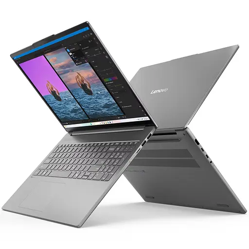 Ноутбук Lenovo IdeaPad Slim 5 16AKP10 с процессором AMD Ryzen AI 7 350 pana la 5.0GHz, 16" 2.8K, OLED, 120Hz, 32GB DDR5 RAM, 1TB SSD, AMD Radeon 860M графикой - фото 3