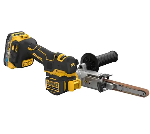 Напильник стрічковий акумуляторний DeWalt з АКБ та ЗП DCM200E2T - фото 6