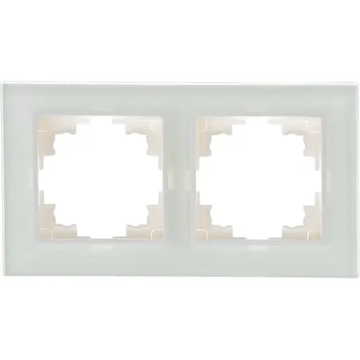 Рамка Brille двойная зеленая (стекло) NB-2F gr