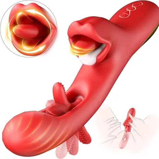 Вибратор I’MCUM Flirt Waves со стимуляцией клитора 5 режимов лизания, вибрацией и имитацией толчков (7970379617739) - фото 5