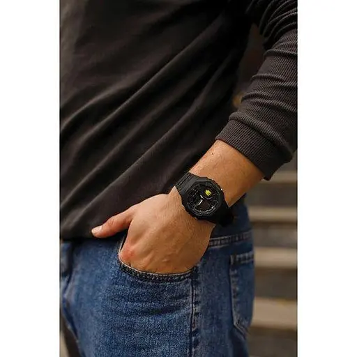 Чоловічий водостійкий тактичний годинник Besta Jocker UA (Чорний) - фото 7