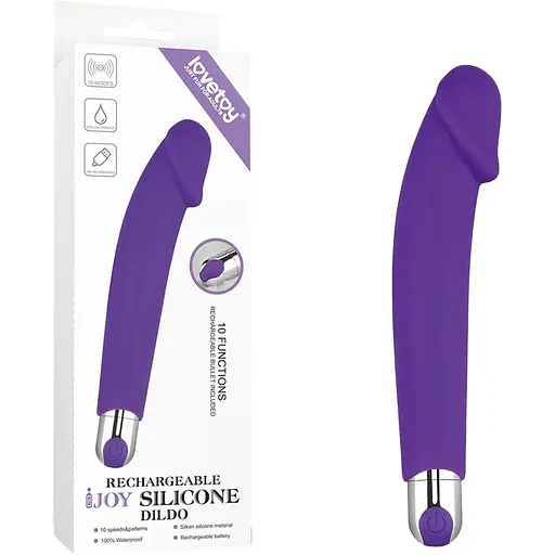 Вібратор для точки G Lovetoy 16.5 см фіолетовий