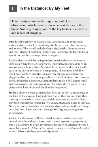 Alan Maley's 50 Creative Activities - фото 2