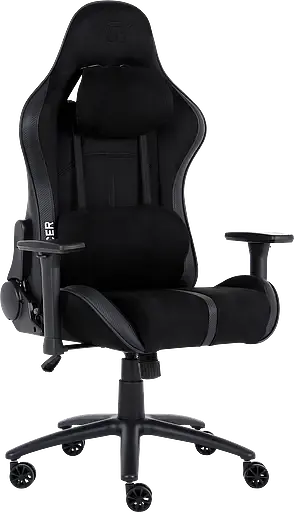 Геймерское кресло GT Racer черное (X-2565 Black) - фото 3