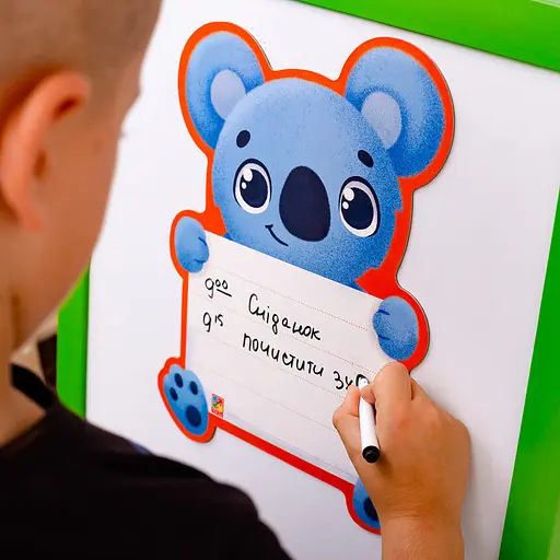 Магнітна дошка "Коала" з маркером Vladi Toys VT3601-23 (укр.) - фото 3