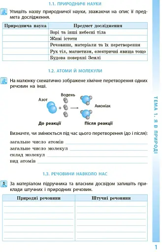 Довкілля. 5 клас. Робочий зошит - фото 2