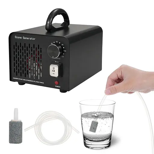 Генератор озона 2-в-1 с воздушным и водным режимами 10 000 мг O₃ озона - фото 3