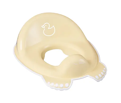 Туалетное сиденье Утенок с противоскользящими резинками Светло-желтый - фото 1