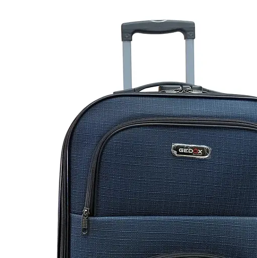 Валіза тканинна (Impertex) Середній (М) Водонепроникна на 4 Подвійних Колесах 70 л Розширенням TK001-М - фото 2