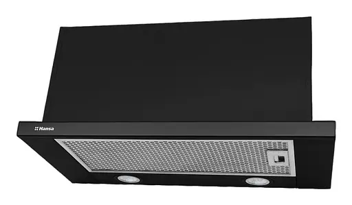 Вытяжка Hansa телескопическая 60 см 475 м3ч черная - фото 2