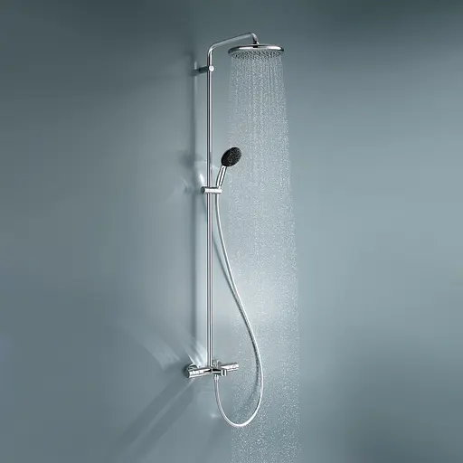 Душова система термостатична Grohe QuickFix Vitalio Start System 250 26988001, Хром - фото 10