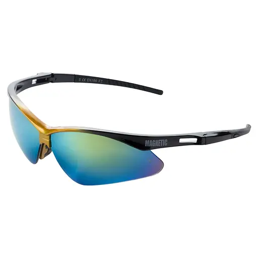 Очки защитные Sigma Magnetic (золотое зеркало) 9410401 - фото 1