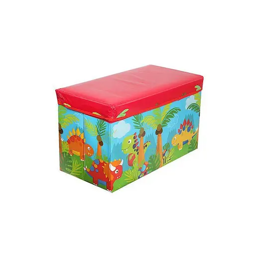 Корзины для хранения игрушек Bambi MR 0362 Динозаврики, Красный - фото 1