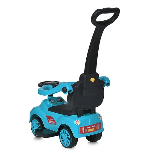 Толокар Bambi Racer M 5763L - комфорт і безпека для малюка, блакитний - фото 3