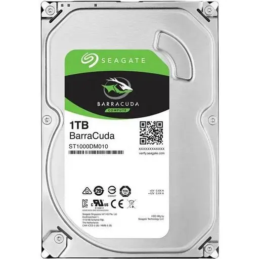 Внутренний жесткий диск Seagate ST1000DM010 Factory Recertified 3.5" 1 TB SATA3 ST1000DM010 - фото 1
