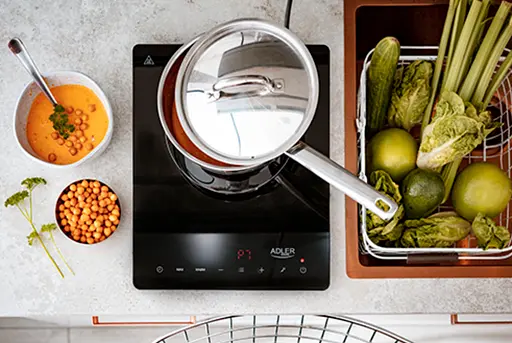 Индукционная плита с таймером Adler AD 6513 2000Вт - фото 7