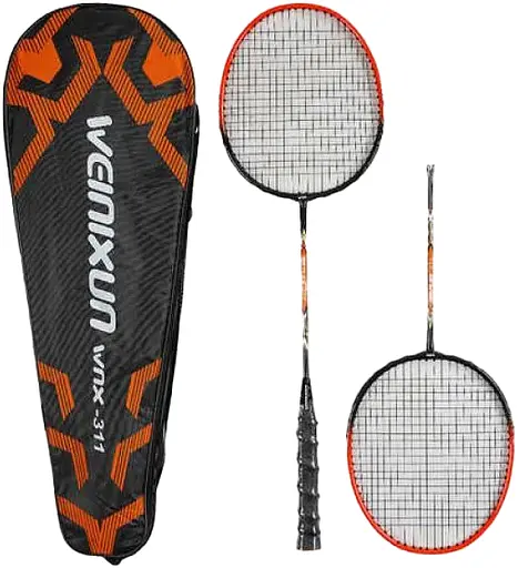Набір для бадмінтону TK Sport, 2 ракетки з металевим каркасом, у чохлі C70207 (В асортименті)