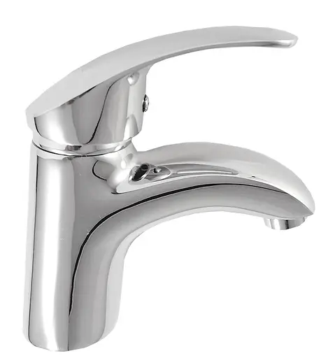 Смеситель для умывальника шпилька Ø40 Frap 1/10 F1021 Хром - фото 1