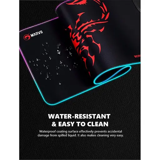 Коврик для мыши Marvo MG011 RGB Gaming Mouse Pad | 800x300x4mm | |4USB| - фото 2