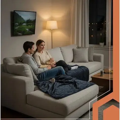 Електричний килимок-ковдра Ruhhy темно сірий 26202 - фото 6