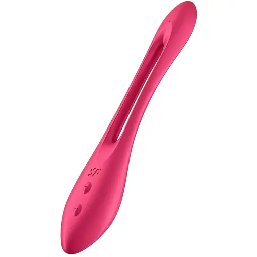Універсальний гнучкий вібратор для пар Satisfyer Elastic Joy Red