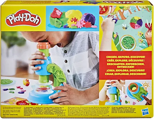 Набір для творчості Hasbro з масою для ліплення Play-Doh Мікроскоп (G0494) - фото 2