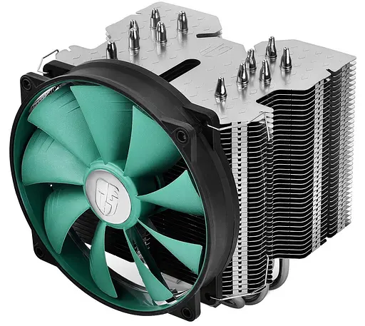 Кулер для процессора Deepcool Lucifer V2(1200/115X/1366/2011/775/AM2-AM4) (DPGS-MCH6N-LCV2AM4) Б/у - фото 1