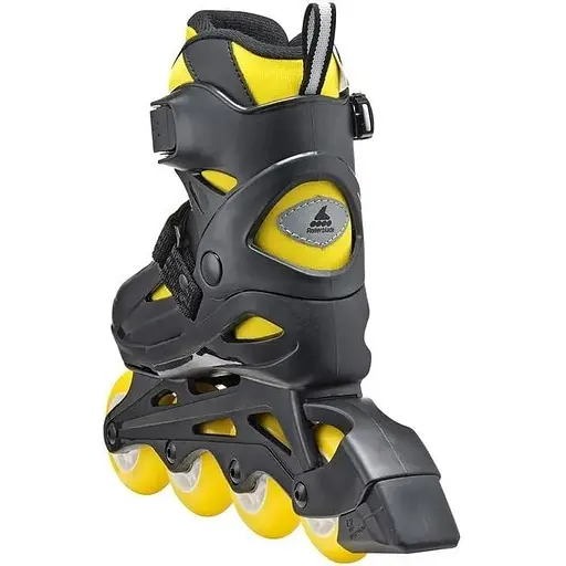 Ролики Rollerblade Fury 36.5-40.5 Black/Yellow (1012-07373500-800-36.5-40.5) - фото 5