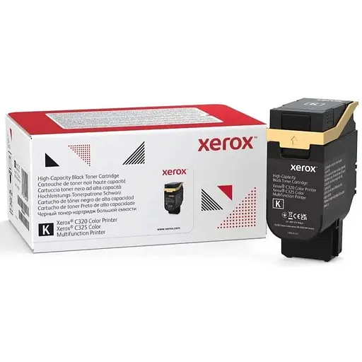 Тонер-картридж Xerox C325 Black 8000 стор teh0015691 - фото 1