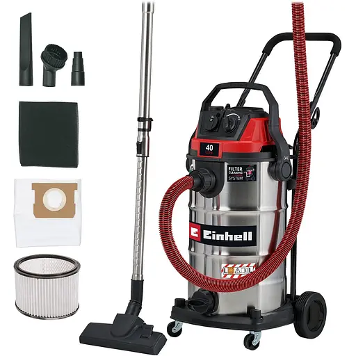 Пилосос Einhell TE-VC 4090 SACL професійний 1150 Вт (2347445) - фото 3