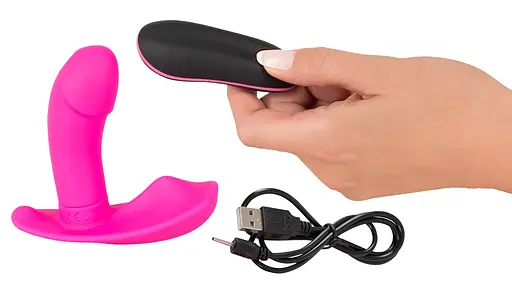 Вибратор Sweet Smile Remote Controlled Panty 10.7 см розовый - фото 4