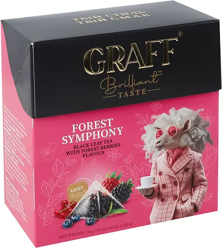 Чай чорний Graff Forest Symphony 20 шт *1.8 г (4820279611150)