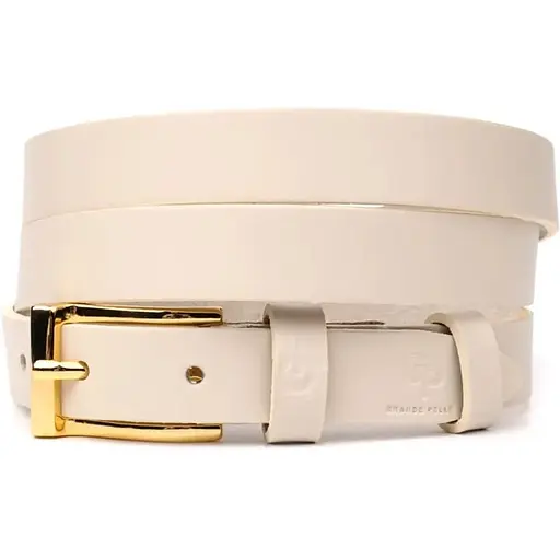 Ремінь шкіряний Grande Pelle для жінок 120х2 см красивий тонкий acs0029632 - фото 1