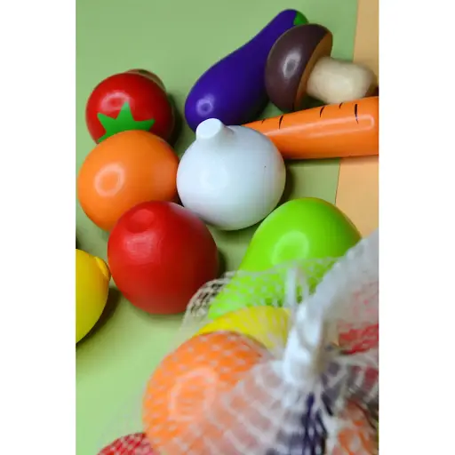 Іграшкові продукти Viga Toys Дерев'яні овочі та фрукти (50734) - фото 3