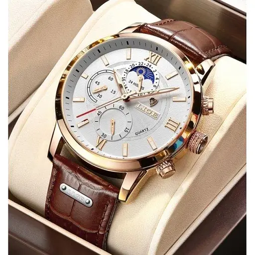 Чоловічий кварцовий годинник Lege Signature - фото 4