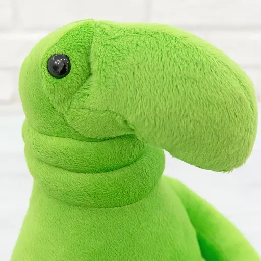 М'яка іграшка Почекун 38 см зеленого кольору - фото 3