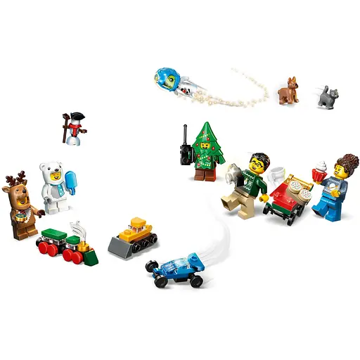 Конструктор LEGO City Різдвяний календар 2025, 186 деталей (60475) - фото 3