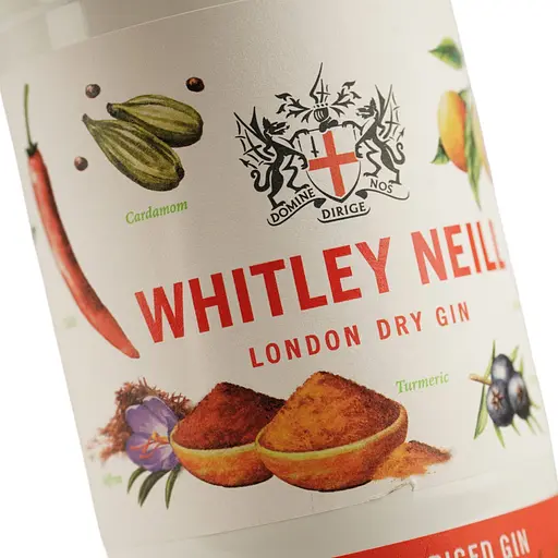Джин Whitley Neill Oriental Spiced Gin 43% 0.7 л - фото 6