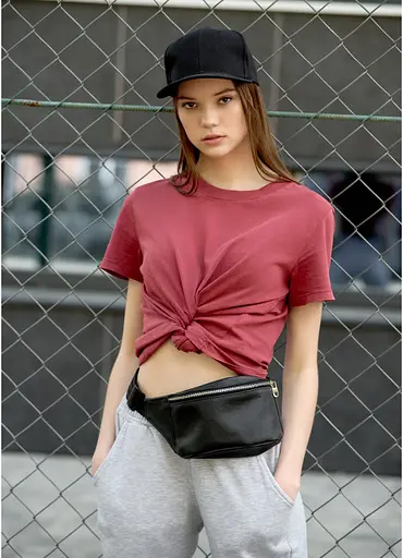 Сумка женская на пояс (бананка) Sambag 30,5х14 см 000148031 - фото 4