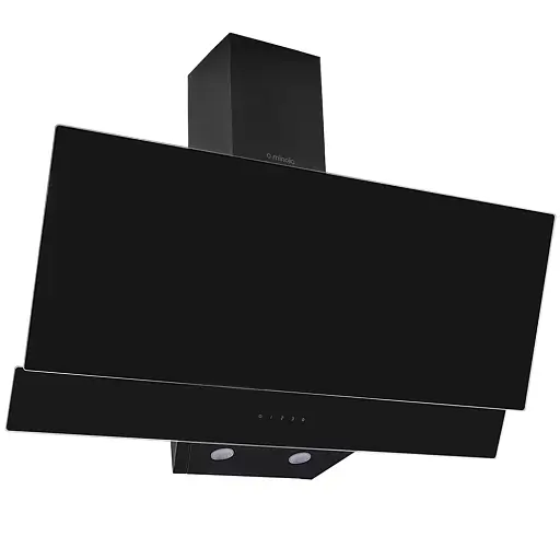Вытяжка декоративная наклонная Минола HVS 9412 BL 850 LED - фото 2