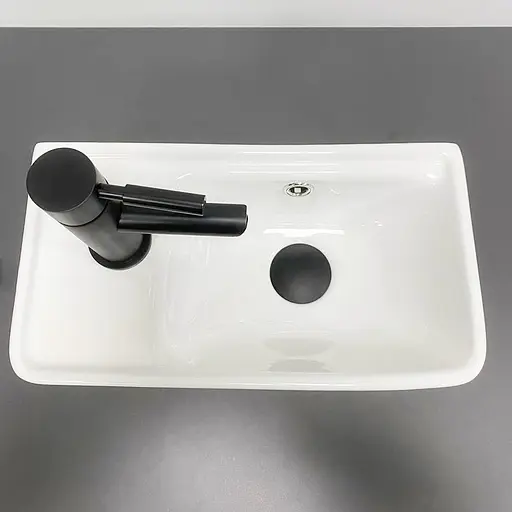 Умивальник VBI Jesi R white підвісний VBI-015613, Білий - фото 3