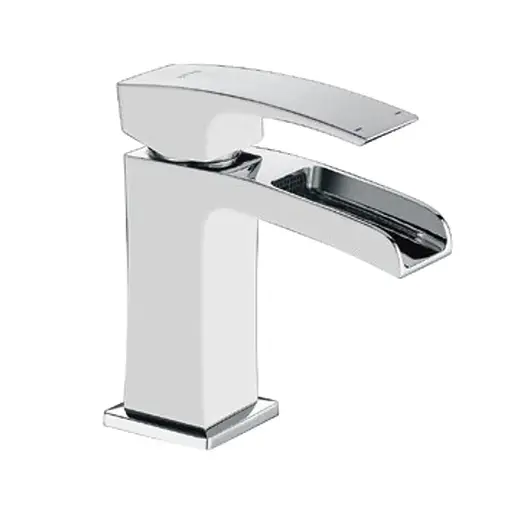 Змішувач для умивальника Koer "Водоспад" KB-14007-04 KR5155 Білий матовий - фото 1